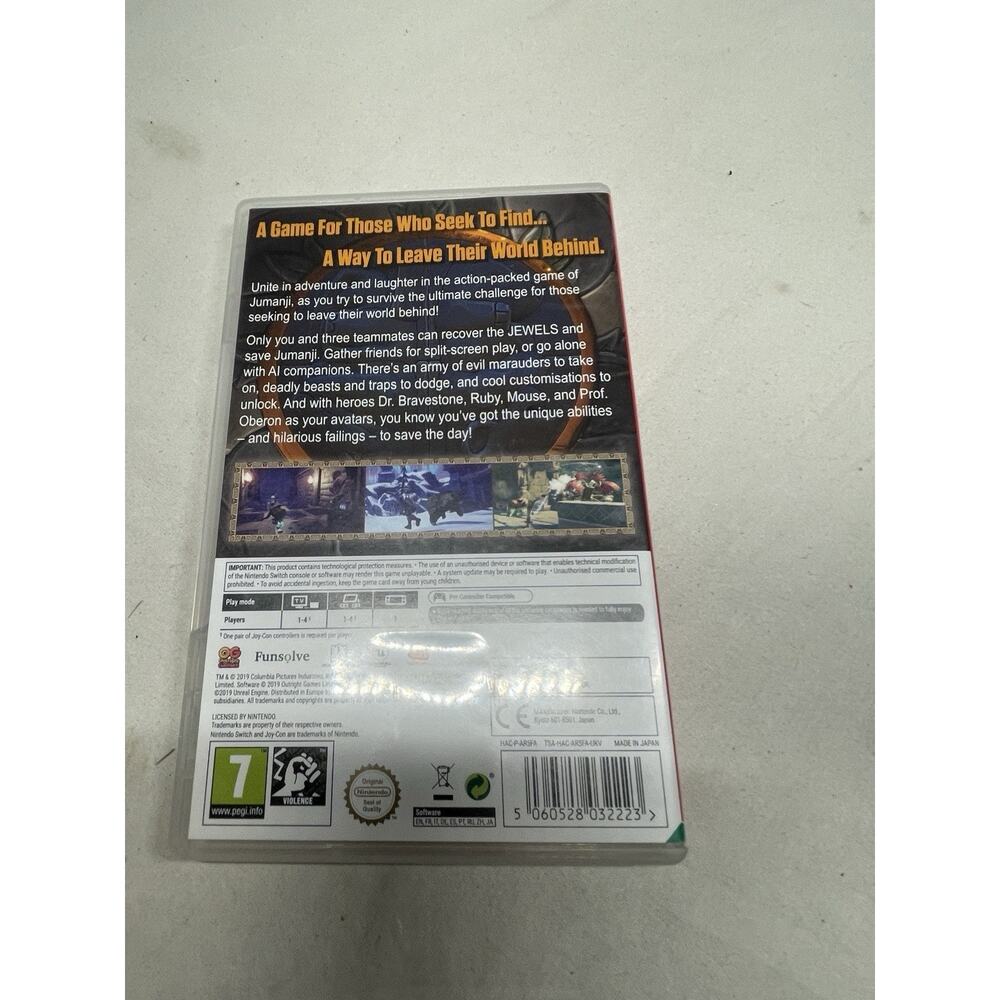 Goosebumps The Game - Nintendo Switch USED CIB Tested And Working - Picture 8 of 8